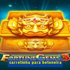 carretinha para betoneira